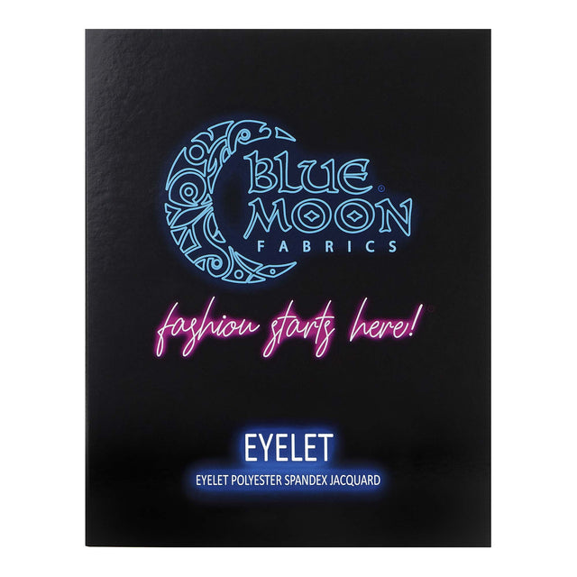 Eyelet Polyester Spandex Color Card