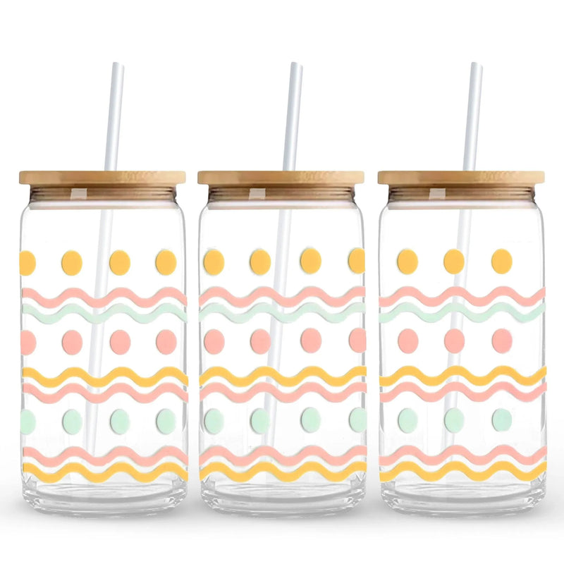 UV DTF Wrap - Easter Party Pastels (9.7" x4.3")