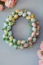 17" Easter Egg Wreath