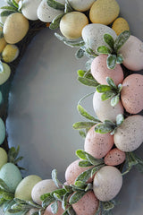 17" Easter Egg Wreath