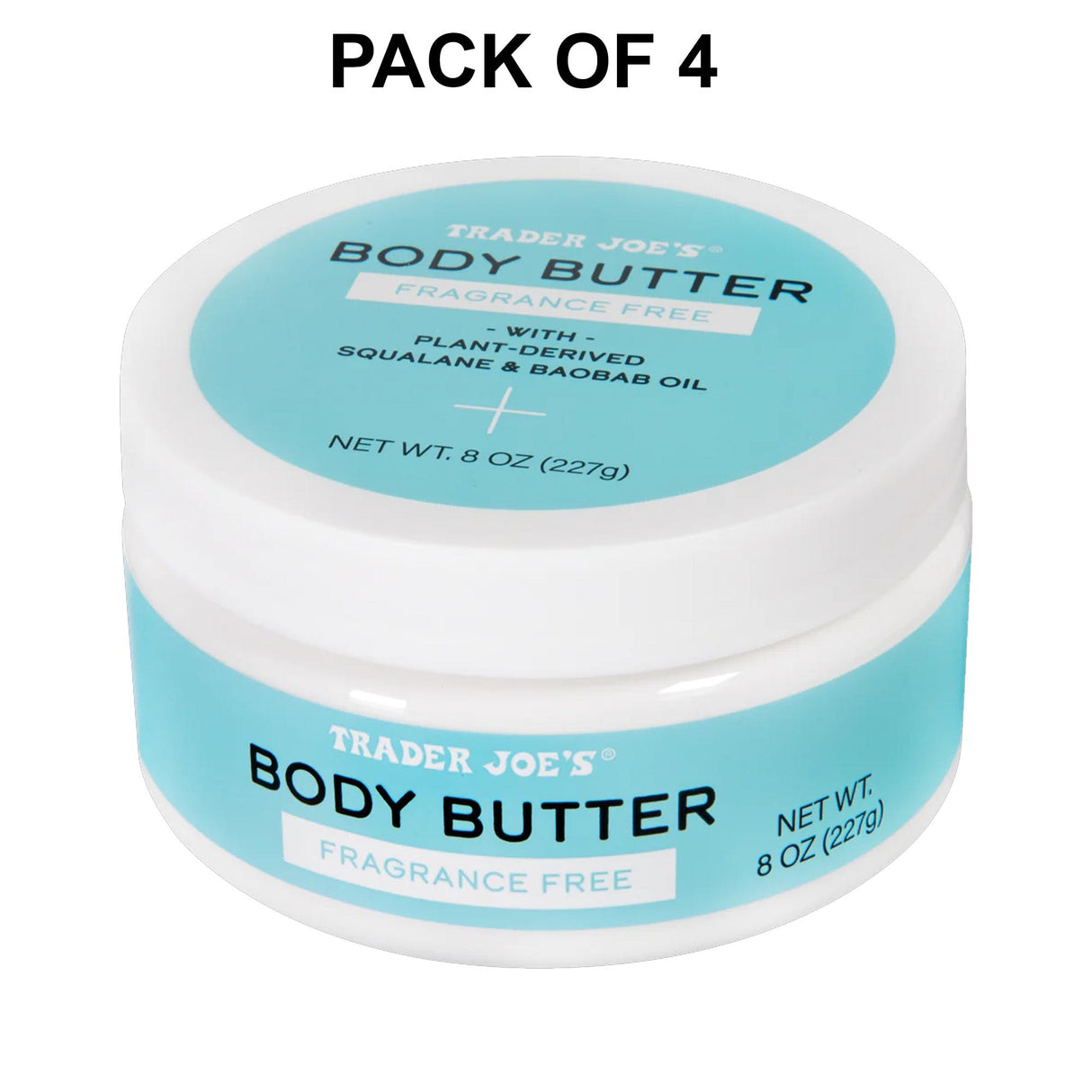 Trader Joe’s Fragrance-Free Body Butter - Moisturize and Repair Dry Skin | 8 Oz