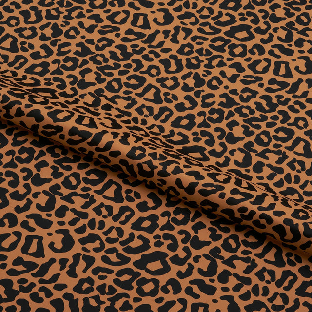 Printed Spandex Leopard Multicolor