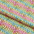 Printed Spandex Rainbow Leo Fabric