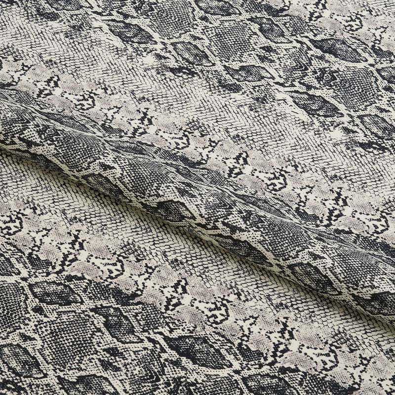Printed Spandex Fabric Antique Snake Skin Multicolor