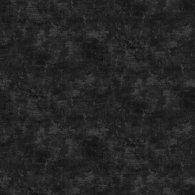 Northcott Black Ebony Canvas Flannel Cotton Fabric per Yard