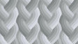 Cotton Print Echo Braid Grey Fabric 44" / 45"