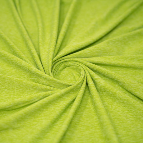 EcoDelish Double Peached Melange Spandex Fabric - Melange, 57" Width, 4-Way Stretch (1 Yard)