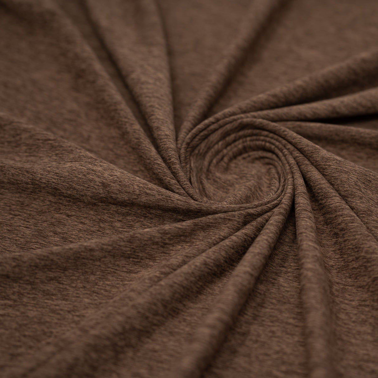 EcoDelish Double Peached Melange Spandex Fabric - Melange, 57" Width, 4-Way Stretch (1 Yard)