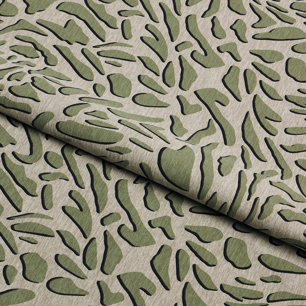 EcoPebble Recycled Spandex Fabric - Lavender, Taupe, Khaki Green, 4-Way Stretch, 54" Width (1 Yard)