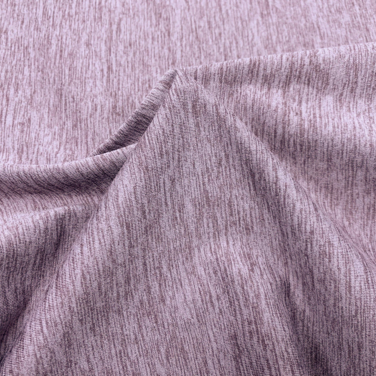 EcoDelish Double Peached Melange Spandex Fabric - Melange, 57" Width, 4-Way Stretch (1 Yard)