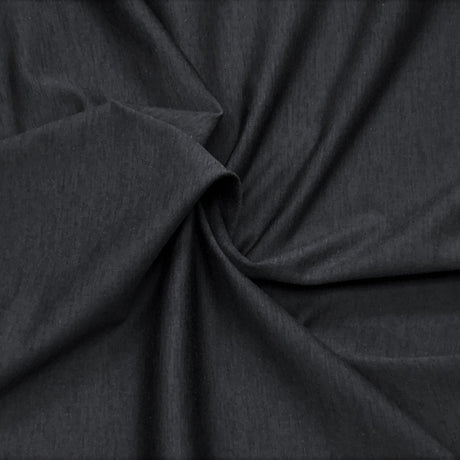 EcoDelish Double Peached Melange Spandex Fabric - Melange, 57" Width, 4-Way Stretch (1 Yard)
