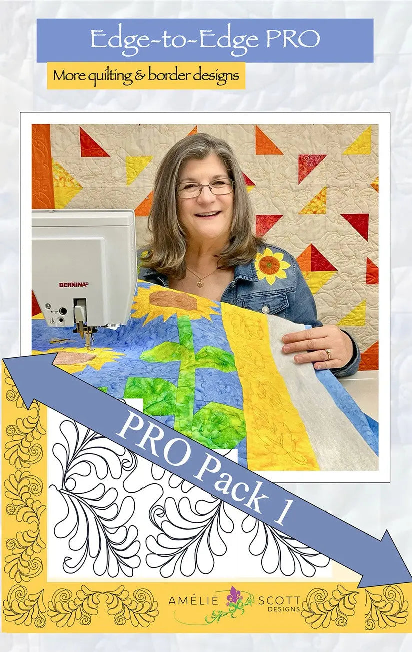 Machine Embroidery Edge-To-Edge Pro Pack 1