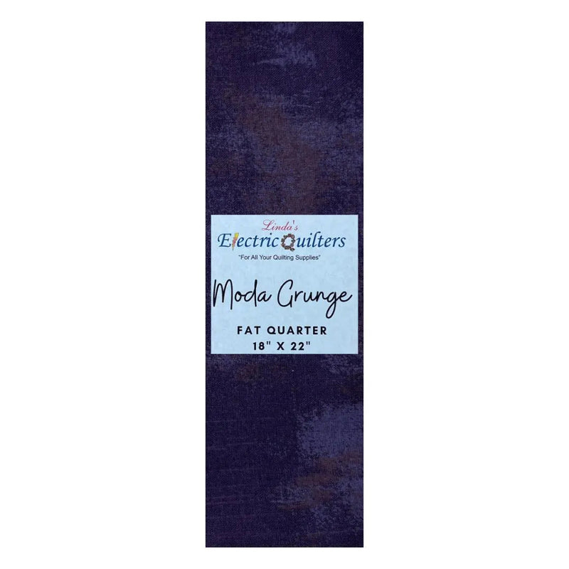 Cotton Fat Quarter Eggplant Moda Grunge 18 x 22