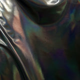 Electric Foiled Spandex Fabric - Holographic Foil, 4-Way Stretch, 55" Width (1 Yard)