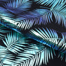 Foil Printed Spandex Palm Leaf