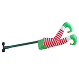 16" Mr. Christmas Elf Kickers - Green Boots