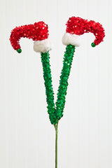 23" Sequin Elf Legs Spray