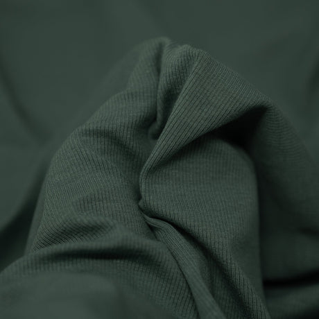Embody Tencel Lyocell Spandex Rib Jersey Fabric - Mini Rib Texture, 54" Width (1 Yard)