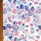 Swim Knit Nylon Spandex Emerson Roses Floral Print