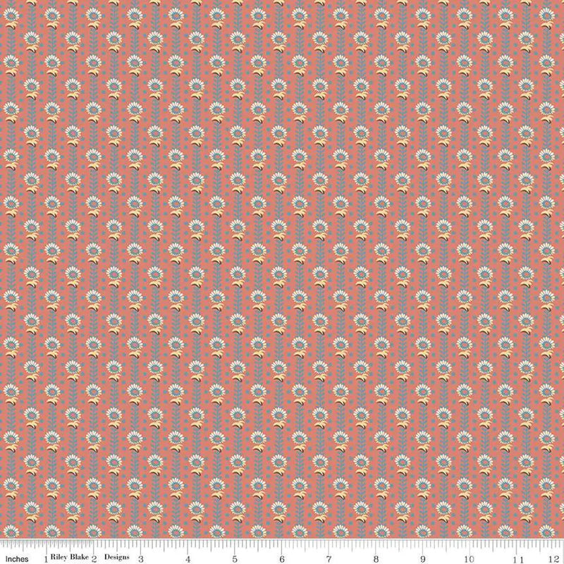 Cotton Print Fabric Emma Mrs. Goddard 43/44"
