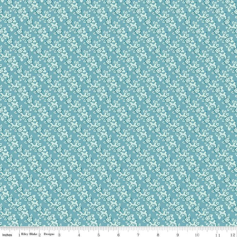 Cotton Print Fabric Emma Mrs. Weston 43/44" Width