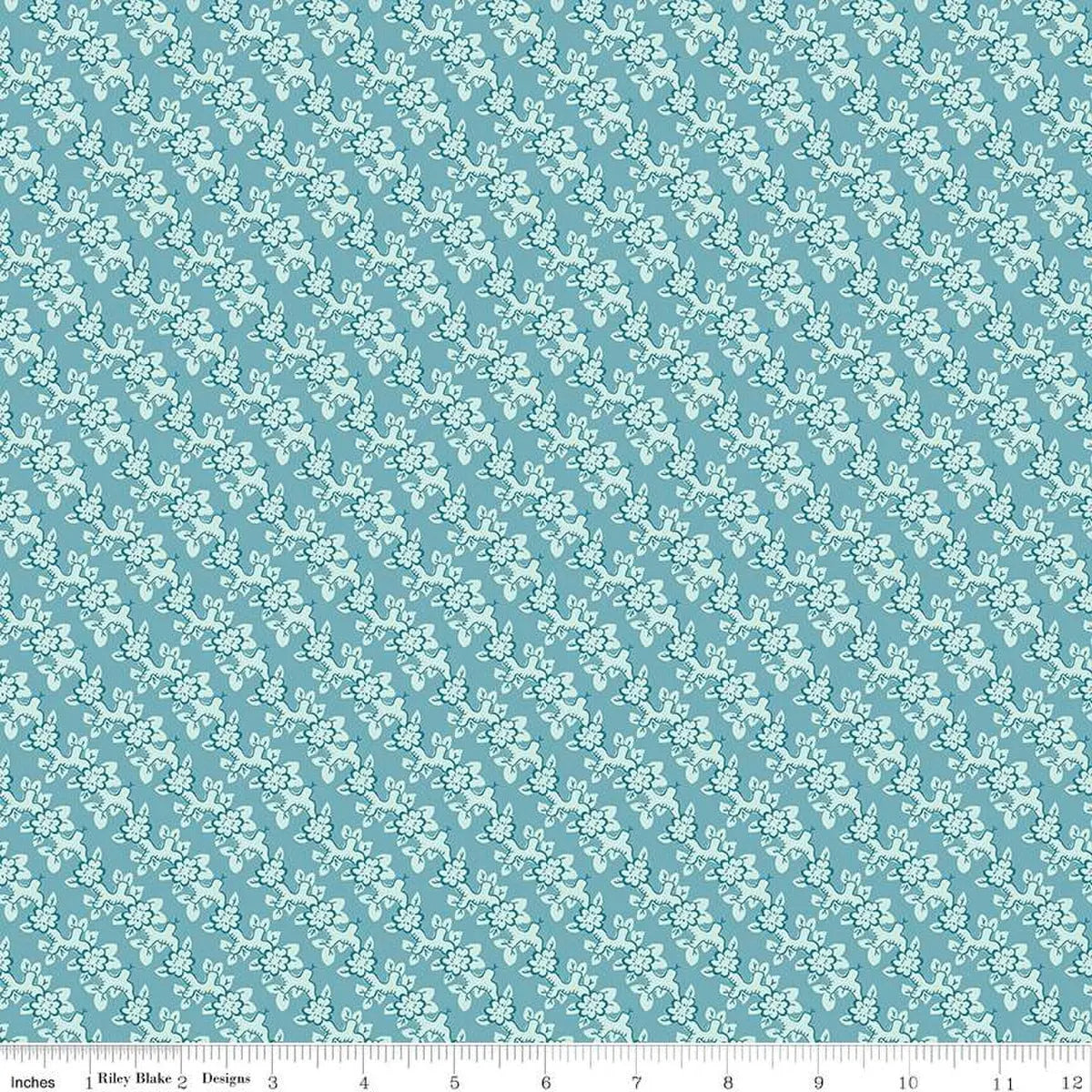 Cotton Print Fabric Emma Mrs. Weston 43/44" Width
