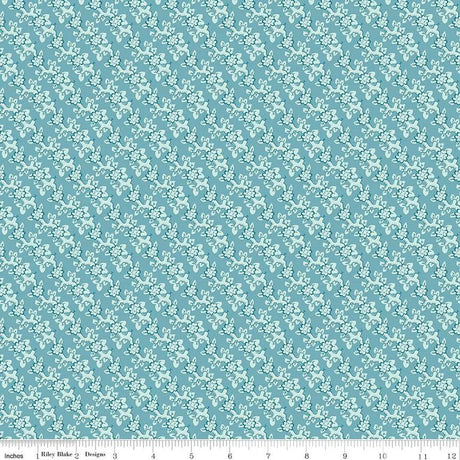 Cotton Print Fabric Emma Mrs. Weston 43/44" Width