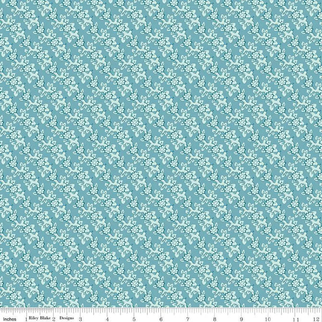 Cotton Print Fabric Emma Mrs. Weston 43/44" Width