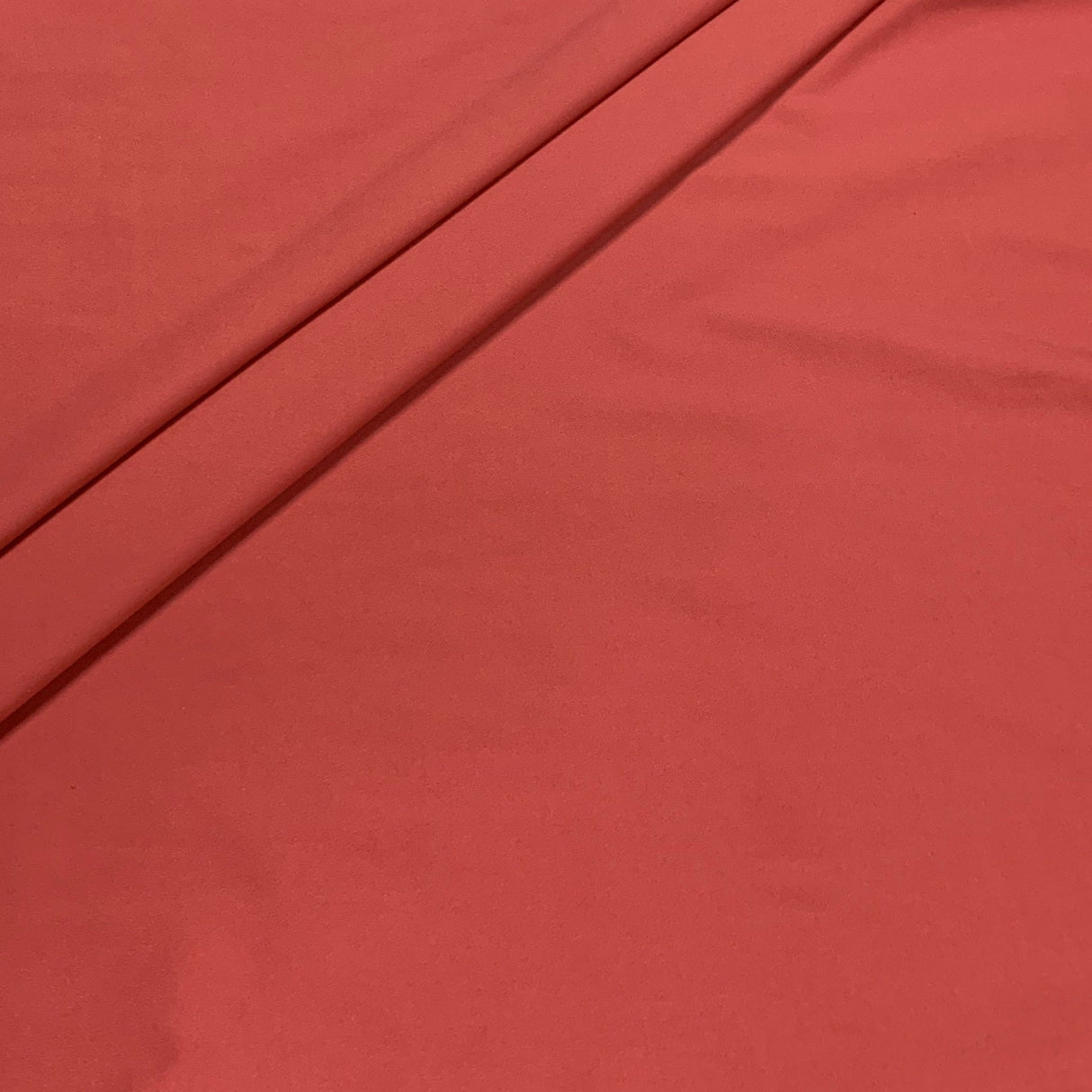 Repreve Recycled Polyester Spandex Knit Fabric - Mineral Red