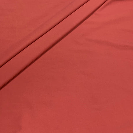 Repreve Recycled Polyester Spandex Knit Fabric - Mineral Red