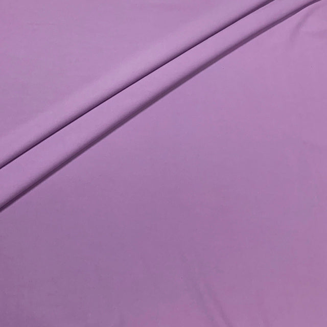 Repreve Recycled Polyester Spandex Knit Fabric Orchid Mist