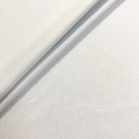 Repreve Recycled Polyester Spandex Knit Fabric - White