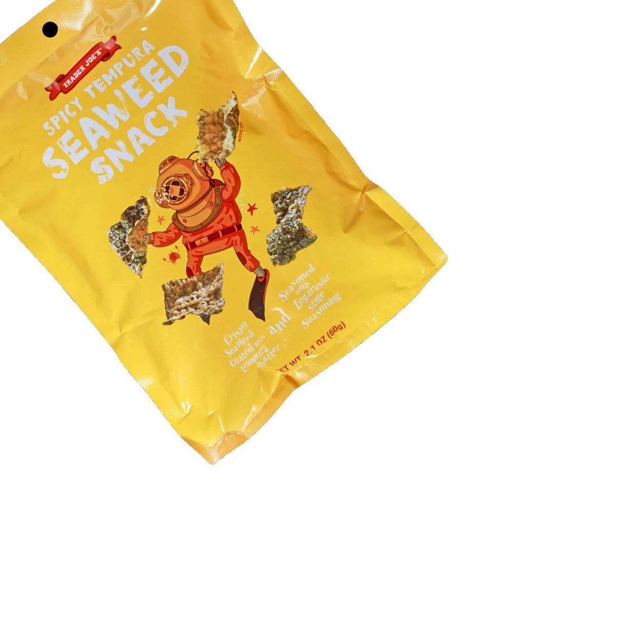 Spicy Tempura Seaweed Snack /2.1 Oz