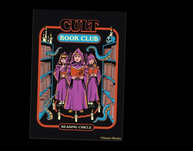 Cult Book Club Reading Circle - Magnet