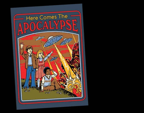 Steven Rhodes Here Comes the Apocalypse magnet