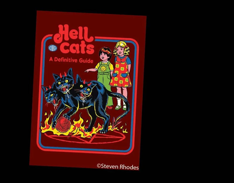 Steven Rhodes Hell Cats Definitive Guide cat magnet