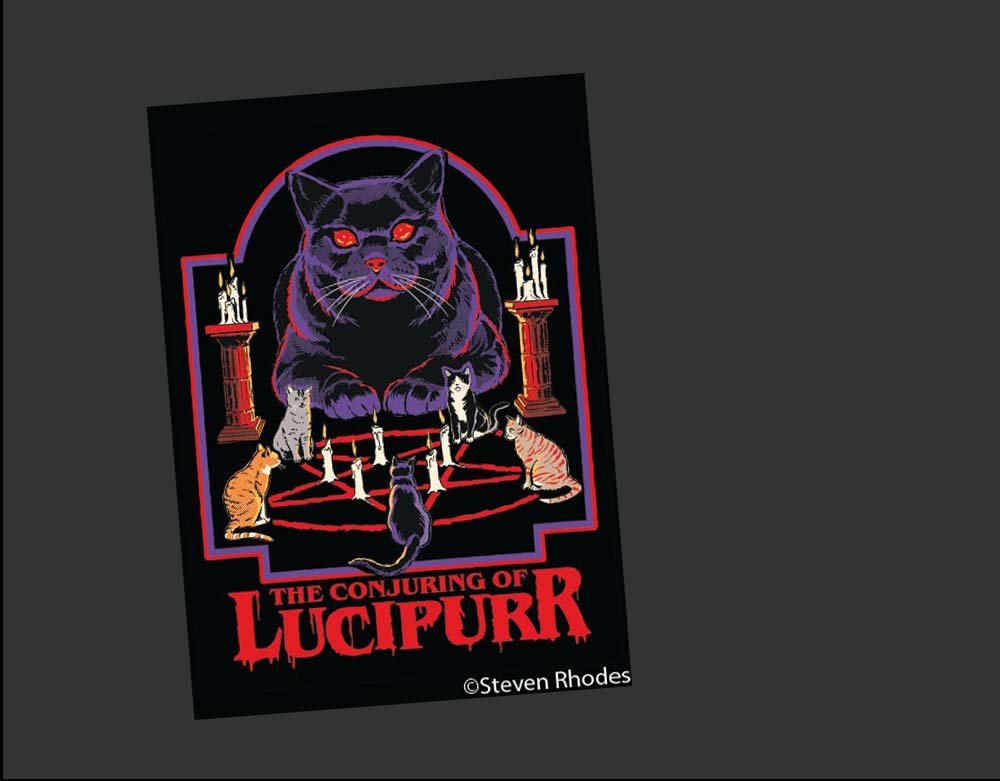 The Conjuring of Lucipurr - Magnet
