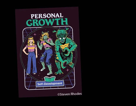 Steven Rhodes Personal Growth artwork magnet