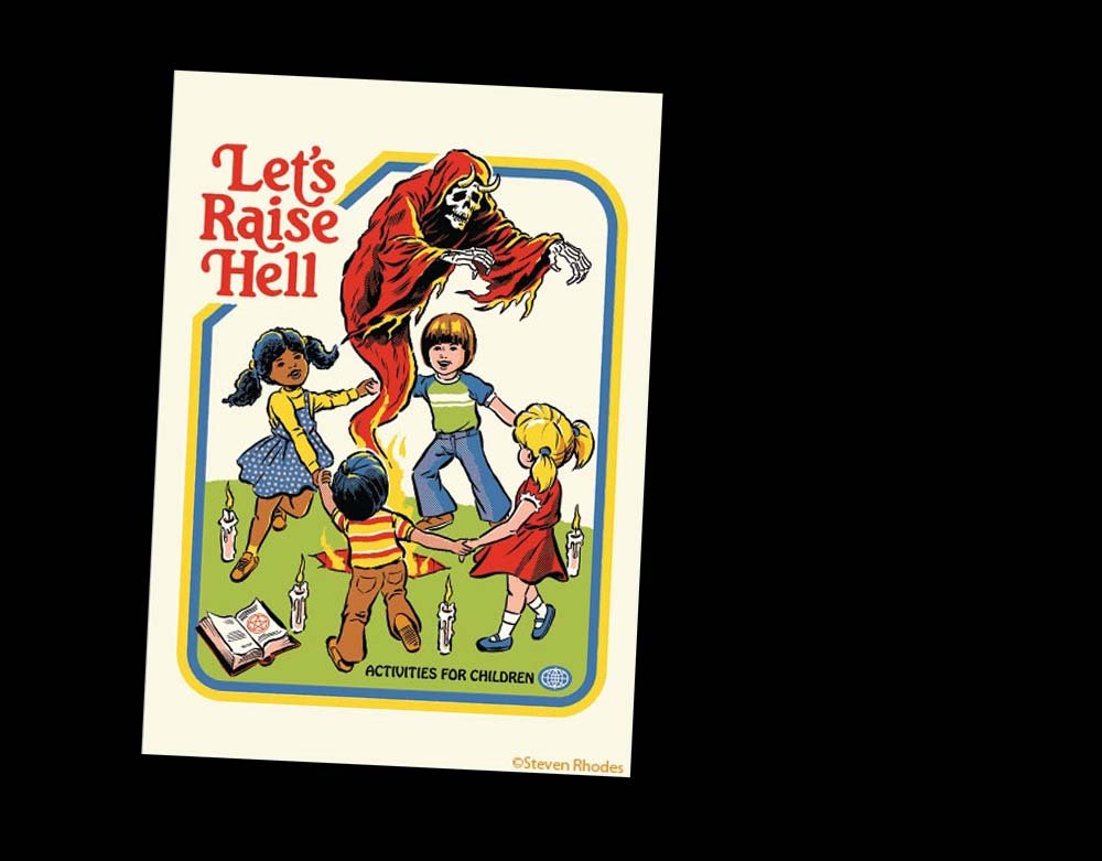 Let's Raise Hell ! - Magnet