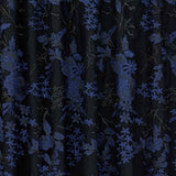 Eve Embroidered Mesh Polyester Fabric - Embroidered Mesh With Sequin, Nude/White, 48/50" Width (1 Yard)