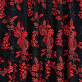 Embroidered Mesh Sequin Fabric