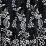 Eve Embroidered Mesh Fabric - Nude/White, Nude/Lavender, Nude/Aqua, Navy/Light Blue, Black/White, Black/Red, Black/Navy, 48/50" Width, 200 Gsm (1 Yard)