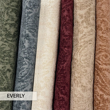 Boucle Jacquard Upholstery Fabric Everly Paisley