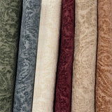 Boucle Jacquard Upholstery Fabric Everly Paisley
