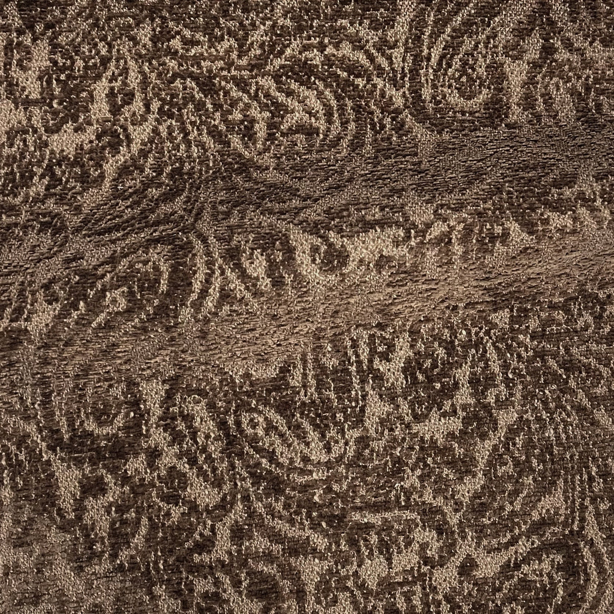 Boucle Jacquard Upholstery Fabric Everly Paisley