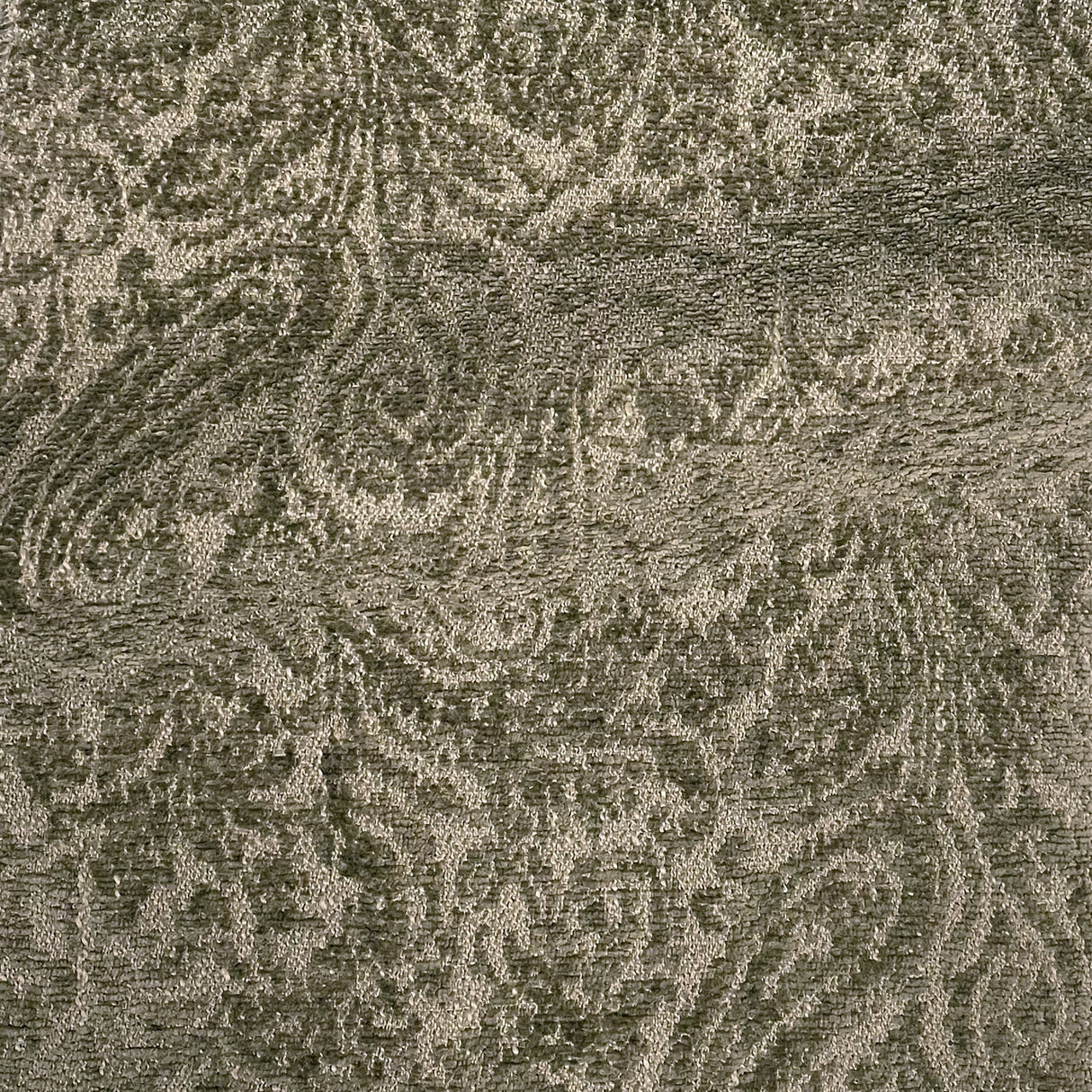 Boucle Jacquard Upholstery Fabric Everly Paisley