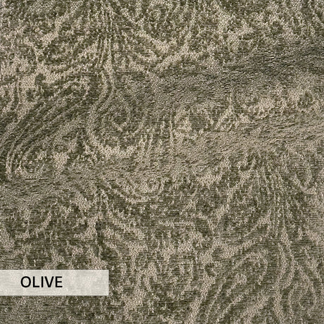 Boucle Jacquard Upholstery Fabric Everly Paisley