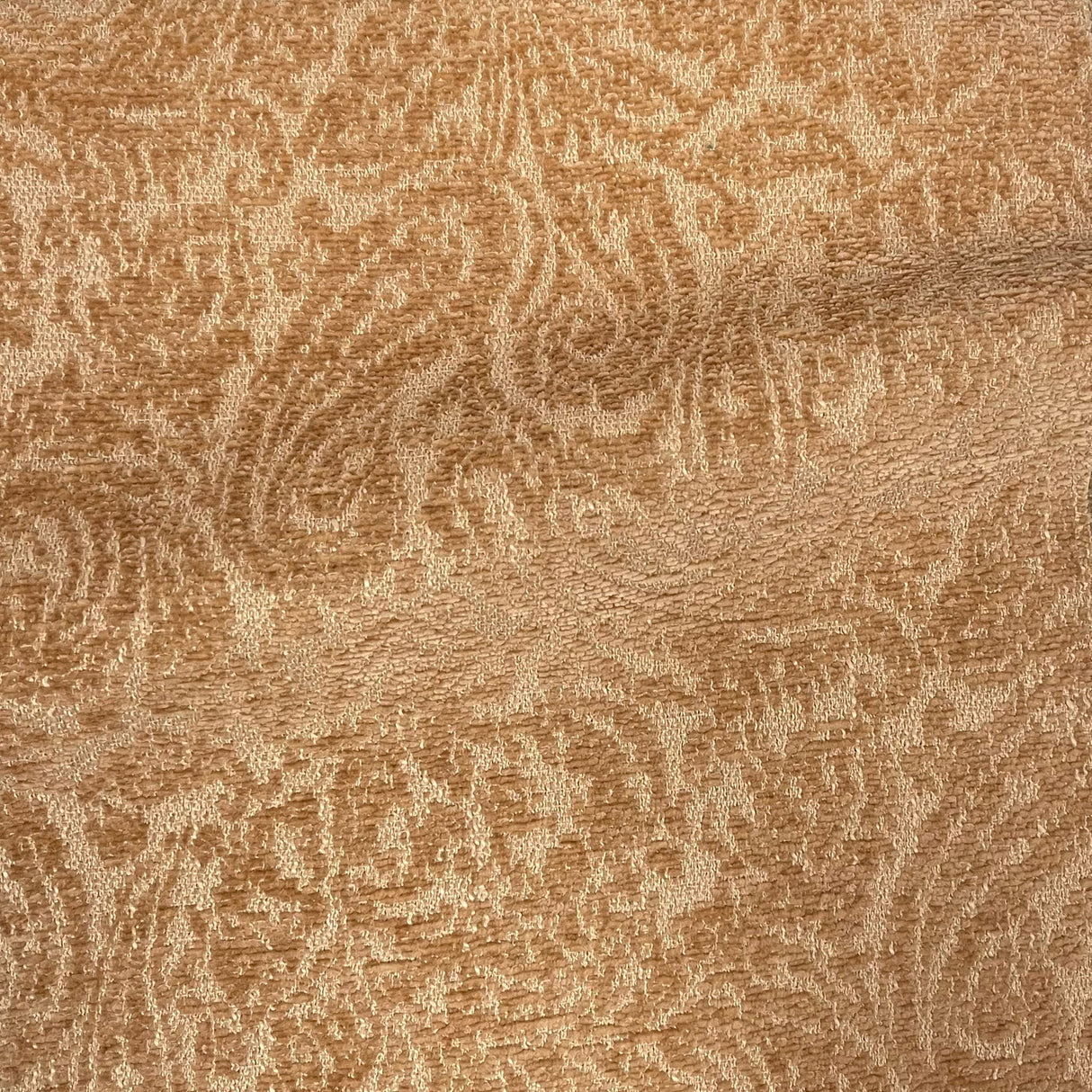 Boucle Jacquard Upholstery Fabric Everly Paisley