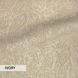 Boucle Jacquard Upholstery Fabric Everly Paisley