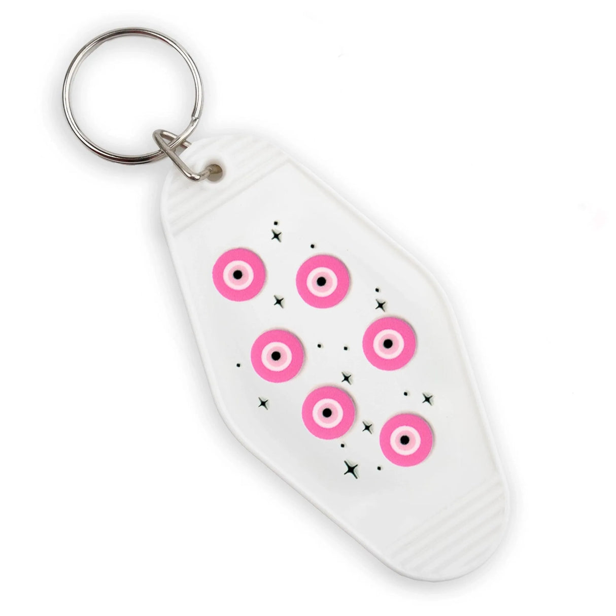 UV DTF Decal - Evil Eye Pink (4 Decals 2")